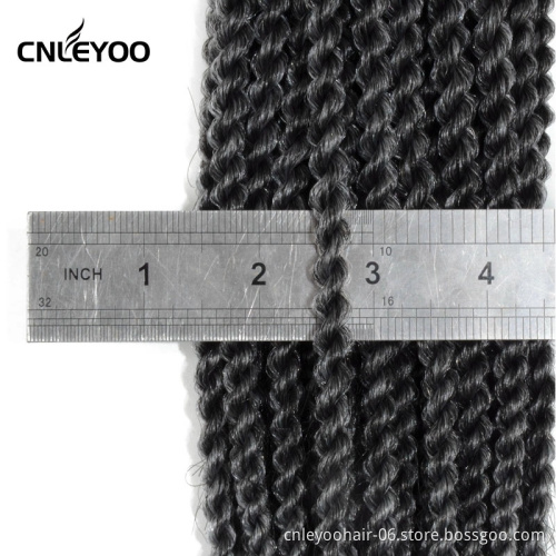 Factory Senegalese Twist Crochet Braids For Kids 12inch 18 Inch Senegalese Twist Crochet Hair Extension